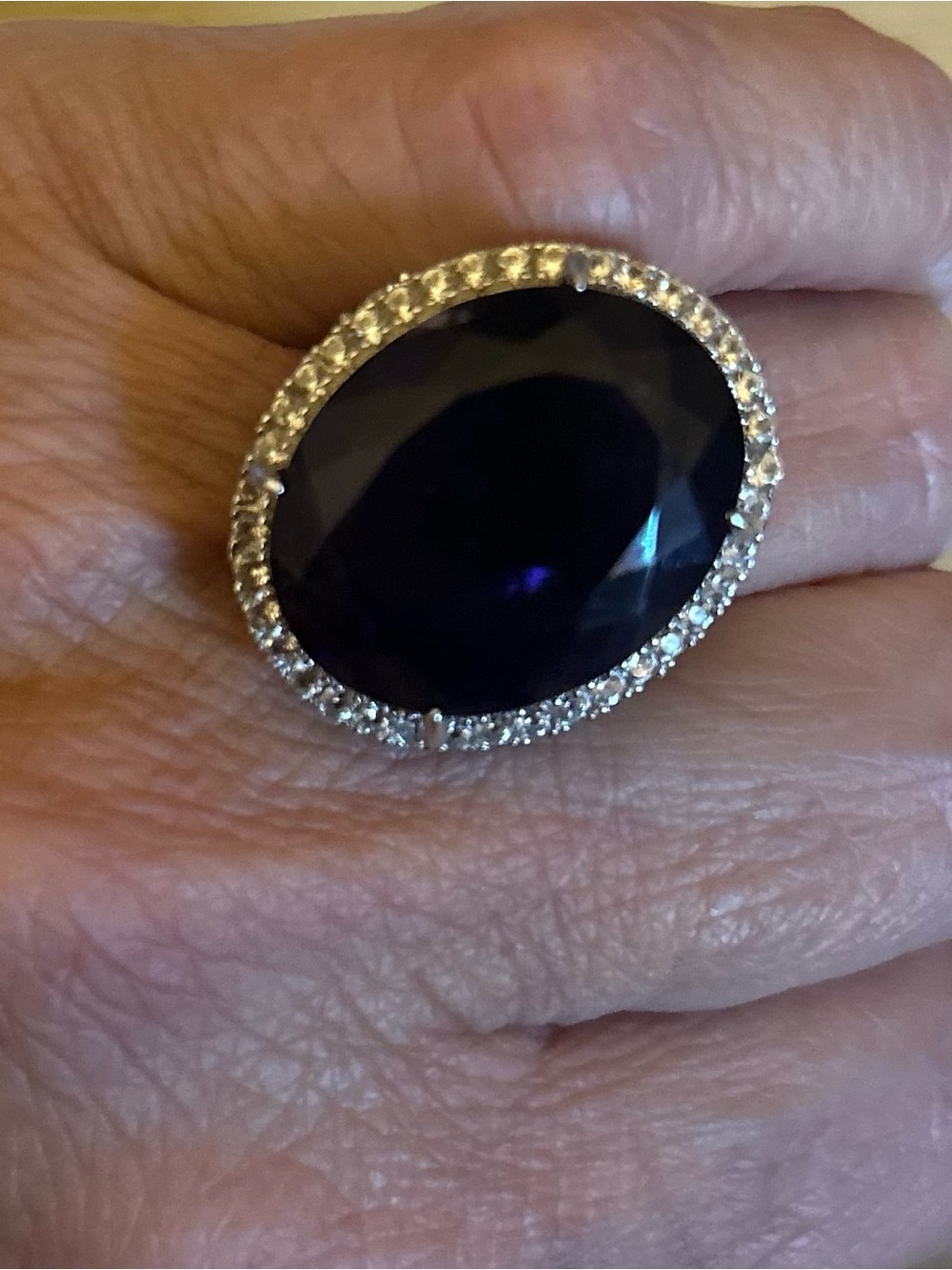 NWT Africa Amethyst Ring S/9